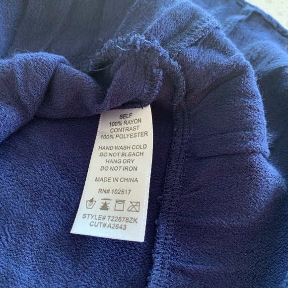 Boho Bell Sleeve Peasant Top - Picture 6 of 7